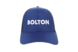 blue hat